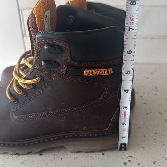 DEWALT MEN'S FLEX LACE-UP WORK BOOTS - STEEL TOE ASTM TOUGH RUGGED MENS SIZE 7M - Picture 7 of 12